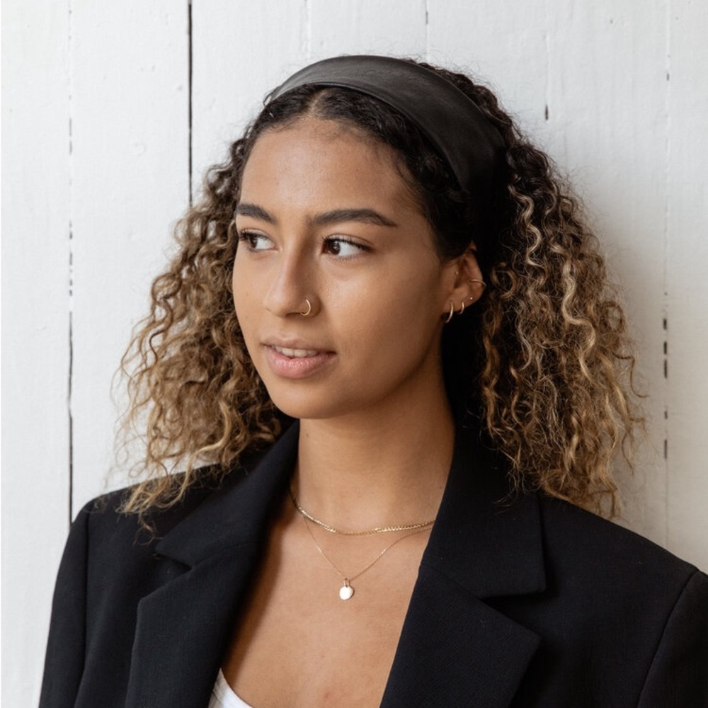 Vegan Leather Headband